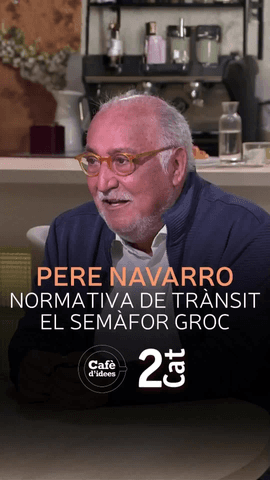  Pere Navarro, director general de la DGT, explica al #Caf�didees la nova normativa de tr�nsit.