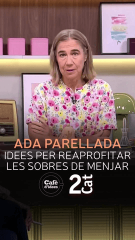  La xef Ada Parellada comparteix diverses idees per aprofitar les sobres, conservar millor els aliments i donar una segona vida al pa sec, el pollastre, les crostes de formatge, les verdures o la fruita madura.