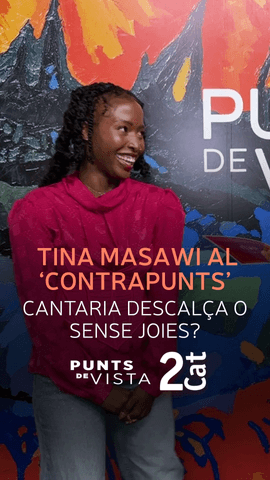  Aquest disssabte, 'Punts de Vista' rep la cantant i compositora Tina Masawi, que cantarà en directe una de les seves cançons.