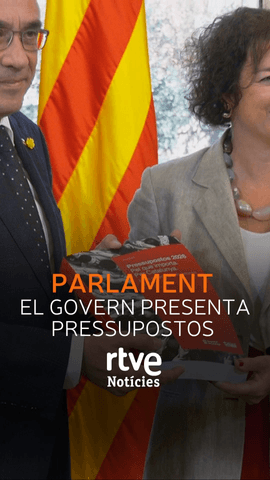  Alícia Romero presenta els pressupostos pel 2026 al Parlament.