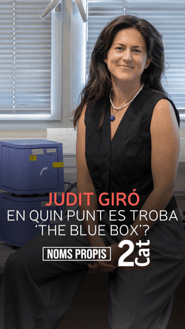  L'enginyera biomèdica Judit Giró explica en quin punt es troba 'The Blue Box', la caixa blava que detecta càncer de mama a partir d'una mostra d'orina i del qual ella n'és cofundadora.