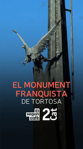  Debat obert sobre la retirada del monument franquista de Tortosa.