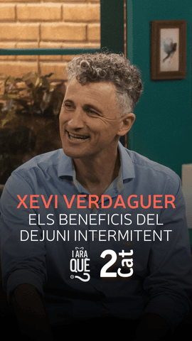 El psiconeuroimmun�leg @xeviverdaguer explica els beneficis de fer dejuni intermitent a la presentadora @silviabril i a l'actor @carlessanstricicle.