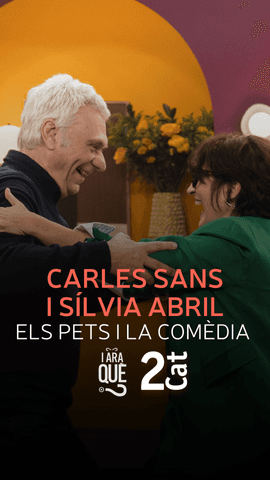  Esteu d'acord amb la presentadora @silviabril i l'actor @carlessanstricicle que els pets s�n graciosos?