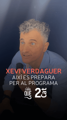 Aix� es prepara el psiconeuroimmun�leg @xeviverdaguer per afrontar amb energia les bogeries de la presentadora @silviabril!