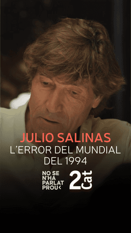  Com va viure l'exfutbolista @juliosalinas19 l'eliminaci� d'Espanya del Mundial de 1994?