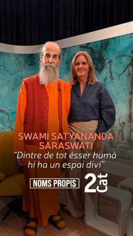  @annaclerp entrevista el monjo hinduista Swami Satyananda Saraswati, a #NomsPropis