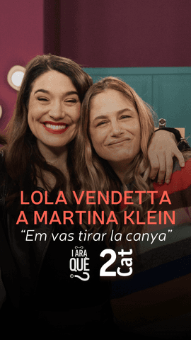  No podem estar m�s d'acord amb la dibuixant @lola.vendetta i la model @martinakleinpro: s'ha de tirar m�s la canya a les amigues!