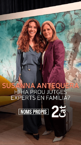  @annaclerp entrevista l'advocada de fam�lia @susannaantequera, a #NomsPropis