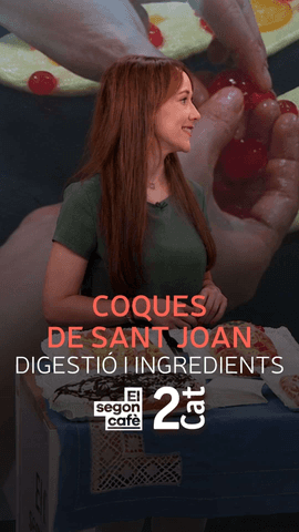  Al #2nCaf�, Naila Mart�nez, de @my_nutritionist, analitza les propietats nutricionals de la coca de Sant Joan.