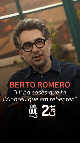 L'humorista @bertoromero explica a @silviabril com ha anat evolucionant la seva relaci� amb el c�mic @andreubuenafuente
