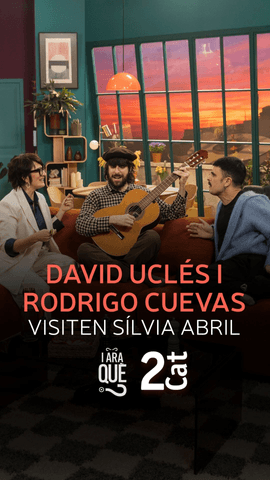  Torna a viure la trobada de @silviabril amb @daviducles i @rodrigocuevasg a La 2Cat i RTVE Play!