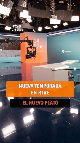 Comienza la nueva temporada en RTVE con novedades en los informativos.
