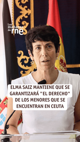 La ministra de Inclusión, Seguridad Social y Migraciones, Elma Saiz, asegura que hay colaboración con la Comisión Europea y que se va a aplicar la Ley de Extranjería y los convenios europeos en materia de asilo, sin entrar en la petición de Vivas de que no se pueda solicitar de forma temporal en Ceuta