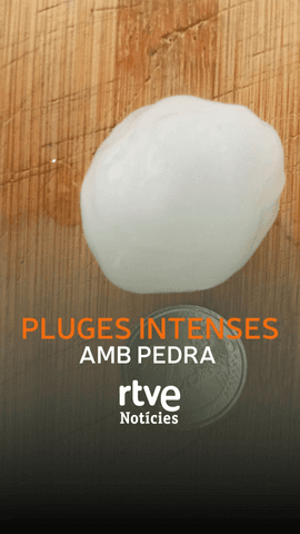  Les primeres pluges ja arriben amb for�a a Catalunya.