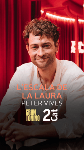 Nina, a l'actor Peter Vives a 'L'escala de la Laura' de #GranTonino: 