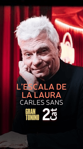 L'actor i director Carles Sans, membre de Tricicle, respon a 'L'escala de la Laura' de #GranTonino. 