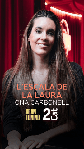 L'esportista ol�mpica Ona Carbonell es posa a prova a 'L'escala de la Laura' de #GranTonino. Qu� prefereix, nedar a piscina o a mar obert?