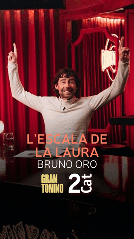 L'actor Bruno Oro fa una crida a 'L'escala de la Laura' de #GranTonino: 