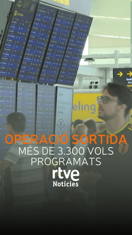  L'Aeroport del Prat preveu avui m�s de 3.300 vols programats en el marc de l'operaci� sortida de mitjan agost.