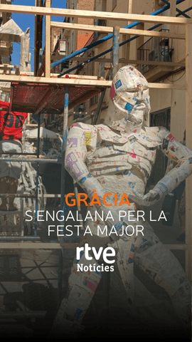 Gr�cia escalfa motors per a la seva Festa Major 