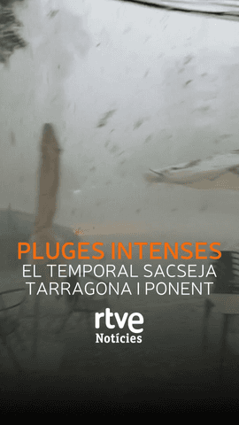  El temporal sacseja Tarragona i Ponent.