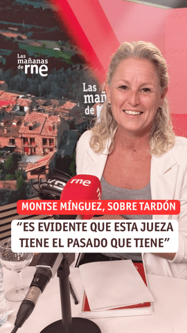 Por ‘Las Mañanas de RNE’ de Juan Ramón Lucas, ha pasado este martes Montse Mínguez.