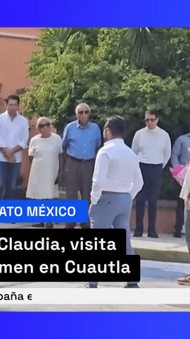  El padre de Claudia visita el escenario del crimen donde fue asesinada su hija.
