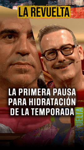  La primera pausa para hidratación de la temporada
