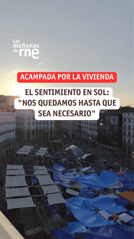 Los colectivos de vivienda que mantienen una acampada en Madrid consideran insuficiente el denominado 'Decreto Maricarmen' que el Gobierno prevé aprobar y reclaman medidas más amplias para hacer frente al problema del acceso a la vivienda