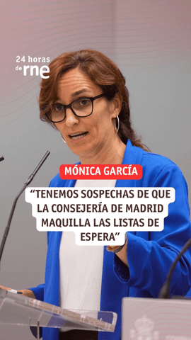 La ministra de Sanidad, Mónica García, acusa a la Comunidad de Madrid de maquillar las listas de espera tras la información sobre el Hospital Ramón y Cajal.
