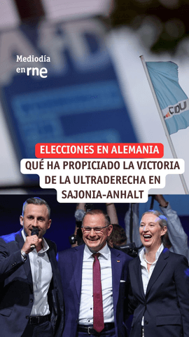 La ultraderecha alemana arrasó este domingo en las elecciones de Sajonia-Anhalt y se queda al borde de la mayoría absoluta.