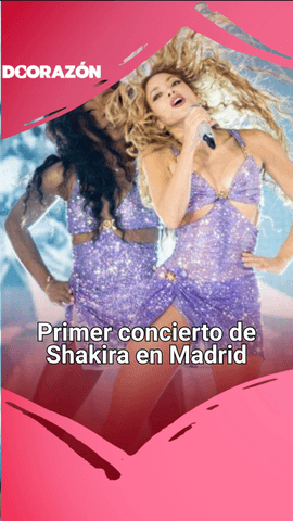 Los mejores momentos del primer concierto de shakira en España en corazonytendencias