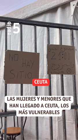 Durante la entrada masiva de personas en Ceuta de los días 30 y 31 de julio han entrado también muchas mujeres y niñas, muchas de ellas solas.