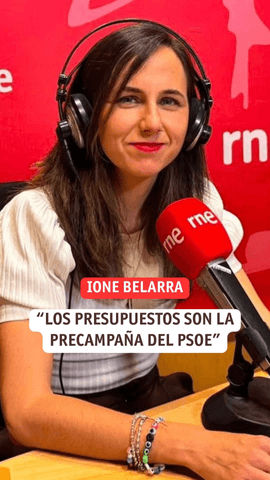 La secretaria general de Podemos, Ione Belarra, ha asegurado en el programa 'Parlamento', de Radio 5, que el Gobierno se ha limitado a medidas de 