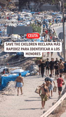 Save the Children reclama más rapidez y más recursos para identificar a los menores, y considera 