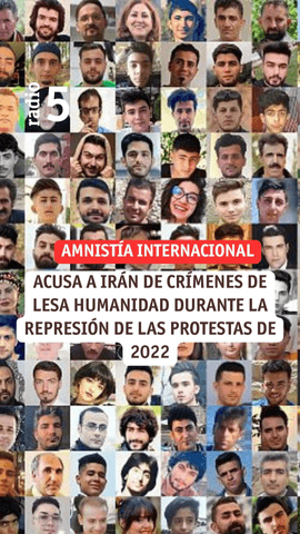 Amnistía Internacional acusa a Irán de crímenes de lesa humanidad durante la represión de las protestas de 2022.