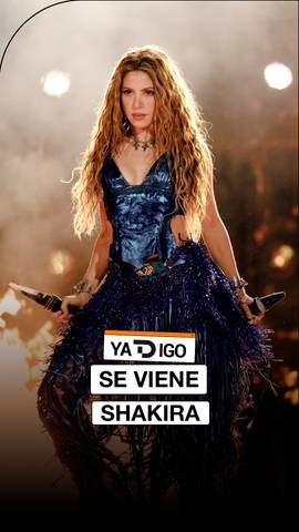 #YaTDigo Shakira llega a Madrid con 12 conciertos.