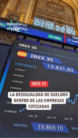 La desigualdad de sueldos dentro de las empresas cotizadas va a más.