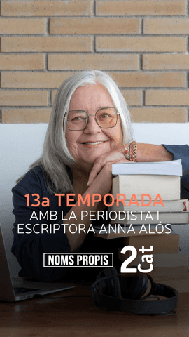  @annaclerp estrena la 13a temporada de #NomsPropis amb la periodista i escriptora Anna Al�s