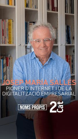  @annaclerp entrevista l'emprenedor i conferenciant @josepmsalles, a #NomsPropis