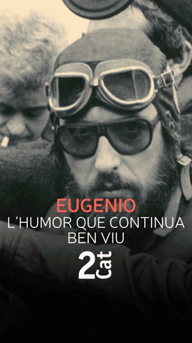  Sempre impassible, vestit de negre, amagat darrere d'unes ulleres fosques i el fum d'una cigarreta, va deixar empremta en milions de persones que encara avui riuen amb els acudits.