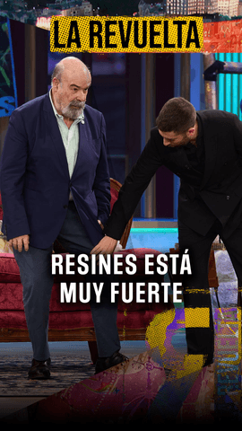 Agradezco mucho que Resines venga sin absolutamente nada preparado y que sus secciones se basen en insultos y faltadas entre él y Broncano