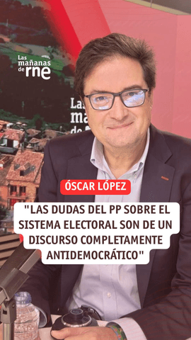 El ministro para la Transformación Digital y de la Función Pública y secretario general del PSOE-M, Óscar López, ha acusado, en ‘Las Mañanas de RNE’ de Juan Ramón Lucas, al PP y a Vox de intentar impedir el voto de los españoles residentes en el extranjero con sus recursos contra la aplicación de la Ley de Memoria Democrática y ha reclamado que se garantice su derecho a participar en las elecciones.