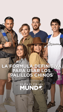 Que tiemble China porque benita_imparable, soytonyr, mery_land_, belindawashingtonb, borjamina y magomez_89 ya dominan el arte de los palillos a la PERFECCIÓN 