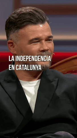 La gente pensaba que Rufián iba a venir de Narnia para gobernar España hasta que leyeron las siglas de ERC 