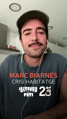  Marc Biarn�s (@nosoloviernes2) creu que els decrets d'habitatge s�n insuficients i carrega contra els grans tenidors.
