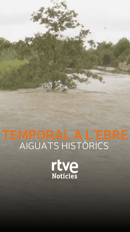  M�s de 200 litres per metre quadrat acumulats en diversos municipis i situaci� de m�xima alerta al Baix Ebre i al Montsi�.