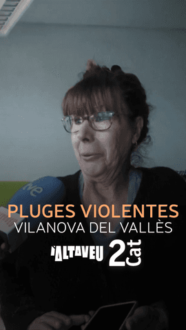  Vilanova del Vall�s, al Vall�s Oriental, �s un dels municipis m�s afectats pel temporal de pluges violentes que ha afectat Catalunya.