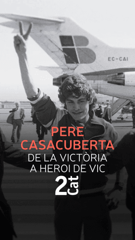 Pere Casacuberta va guanyar el campionat del món júnior de cros l'any 1984 a Nova Jersei, als Estats Units, i va tornar a casa convertit en un heroi.